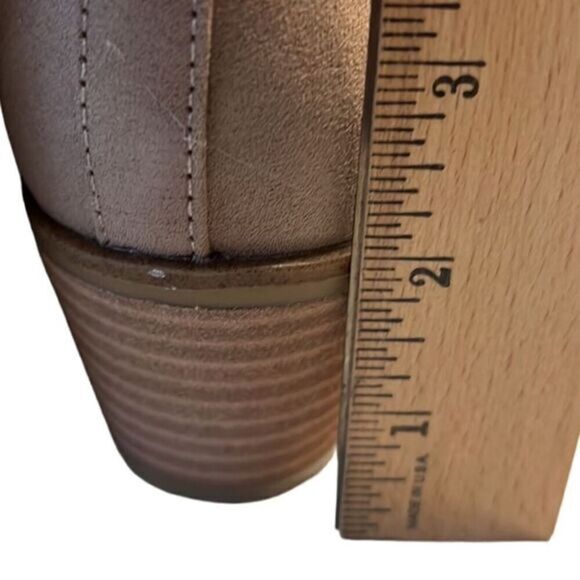 Dr Scholl’s Lawless Toast Taupe Odor Control Suede Ankle Booties Size 7.5 NIB - Picture 9 of 13